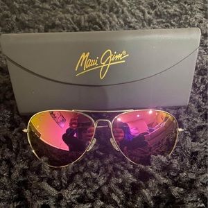 Maui Jim Aviator Sunglasses